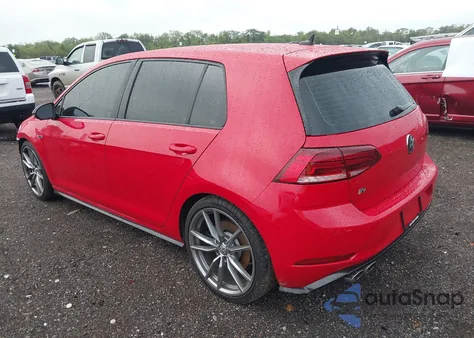 2019 Volkswagen Golf R 2.0T W/Dcc Navigation из США, поврежденный, VIN WVWVA7AU9KW204177